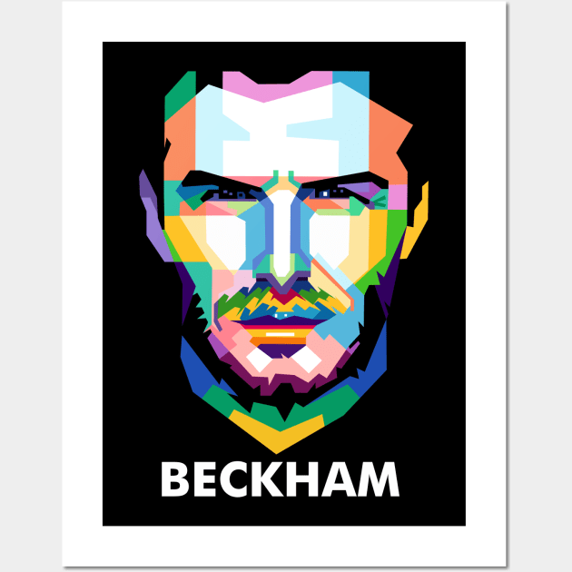 David Beckham Wall Art by erikhermawann22